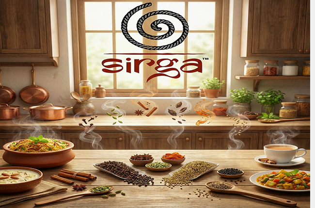 Premium whole Indian spices including cardamom, cloves, cumin, pepper and cinnamon