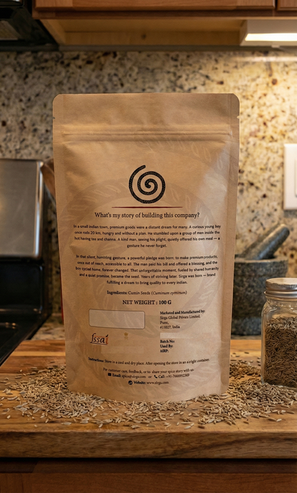 Premium Cumin Seeds (Jeera) – Whole Bold Grains with Strong Aroma