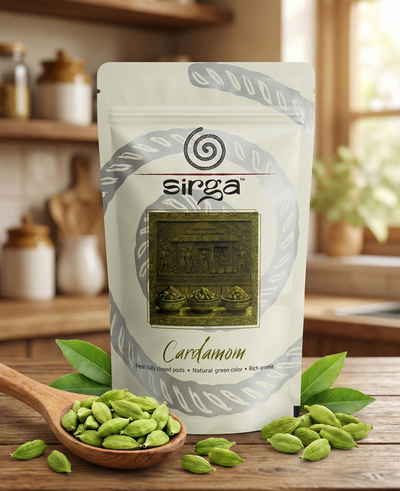 Premium Green Cardamom (Choti Elaichi) – 7–8mm Bold Whole Pods