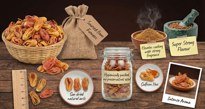 Premium Whole Mace (Javitri) – Sun-Dried Natural Arils with Intense Aroma