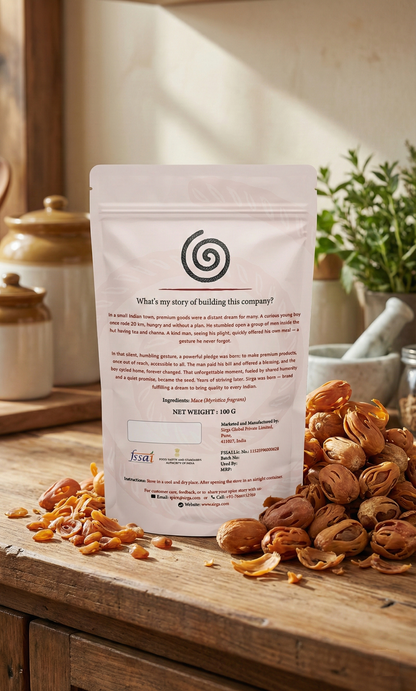 Premium Whole Mace (Javitri) – Sun-Dried Natural Arils with Intense Aroma