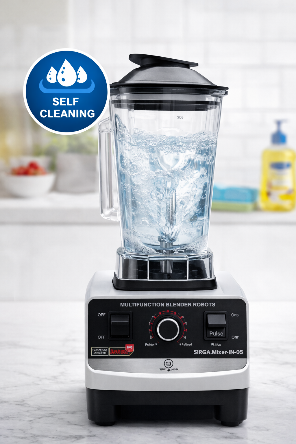 Sirga mixer grinder self cleaning