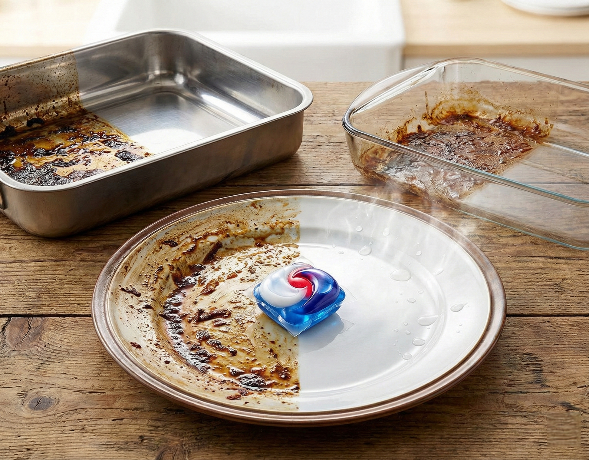Sirga Dishwasher Tablet Pods for touch stains and grease removal